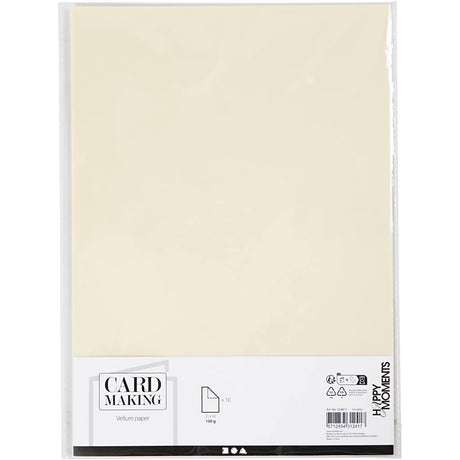 Creative Company Vellum Paper A4 Off-White, 10 fogli