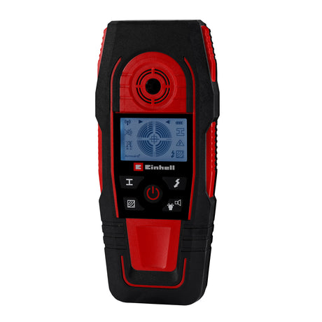 Localizzatore digitale di cavi Einhell te-md 80 - profondità di rilevamento legno: 24 mm - metallo: 24 mm - ferro: 80 mm - rame: 38 mm - conduttori: 60 mm