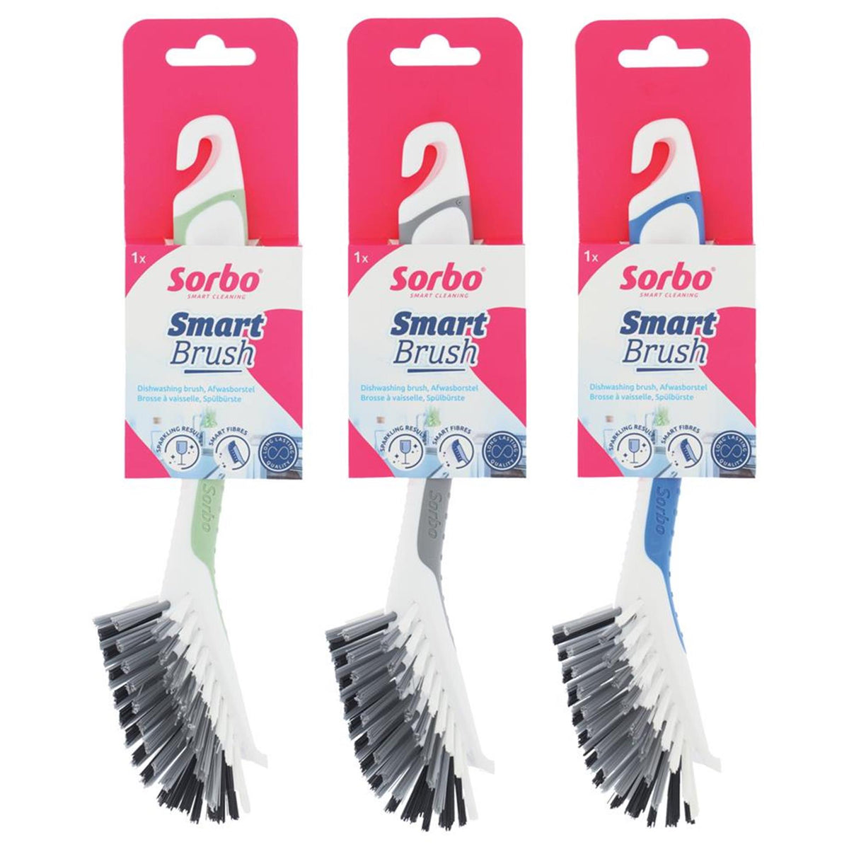Sorbo spazzola intelligente per piatti resistente