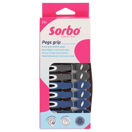 Mollette Sorbo dai colori trendy, set da 20 pezzi