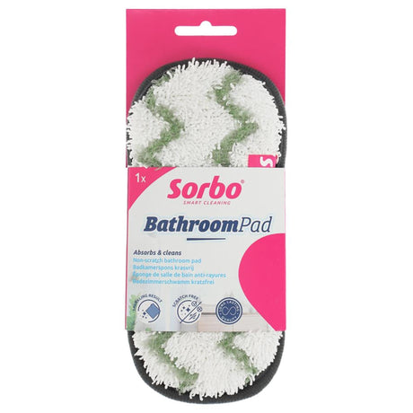 Spugna per la pulizia del bagno Sorbo con lato scrub e lato morbido
