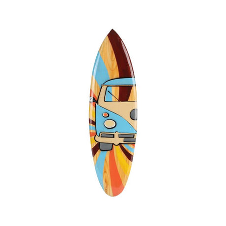 Cosydecor tavola da surf in legno bus 50x14x1 cm