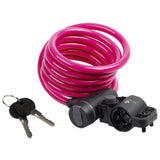 Lucchetto con cavo a spirale M-wave s 10.18