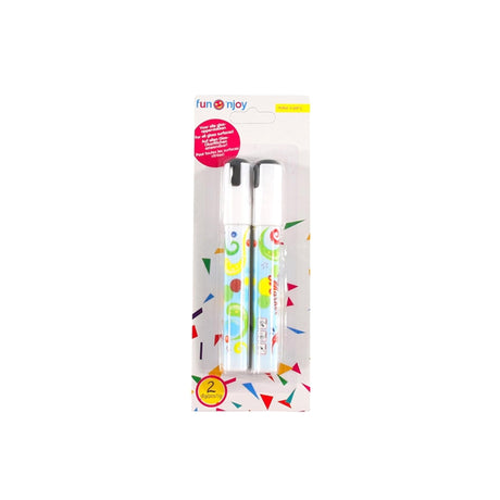 Svenska Living Window Marker bianco lavabile set di 2 pennarelli per tutte le superfici in vetro