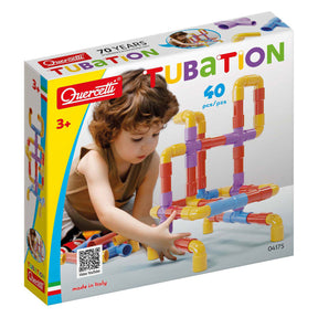 Kit costruzione tubazioni Quercetti 40 pezzi