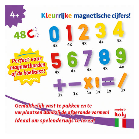 Numeri magnetici Quercetti, 48pz.