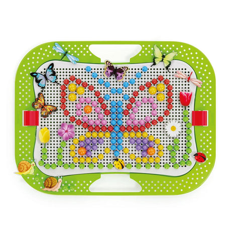 Quercetti nature fun fun e tasselli inserto mosaico, 316 pz.