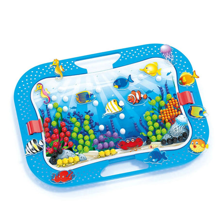 Quercetti ocean fun mollette inserto mosaico, 316pz.