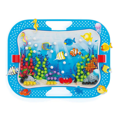 Quercetti ocean fun mollette inserto mosaico, 316pz.