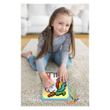 Quercetti pixel art mosaico unicorno 880pz giocattolo educativo.