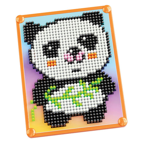 Quercetti pixel art mosaico giocattolo panda 946dlg - giocattoli creativi.