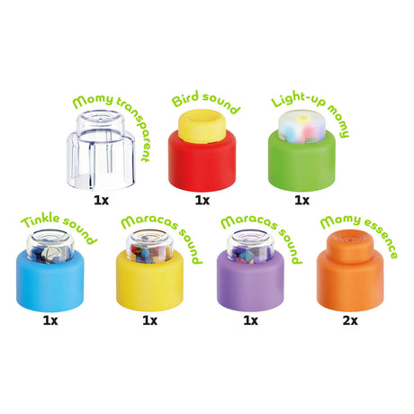 Quercetti momy soft sensoriale - 8 pz.