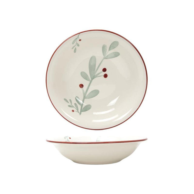 Svenska living piatto fondo 'berry' rosso ø20,5 cm