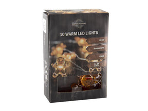 Svenska Living String Lighting Omino di Pan di Zenzero con timer