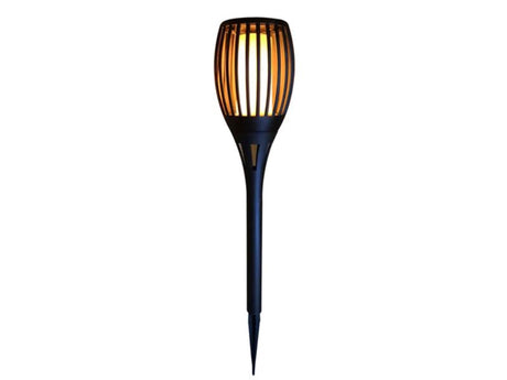 Svenska living lumineo torcia solare da giardino a led con effetto fiamma 58 cm