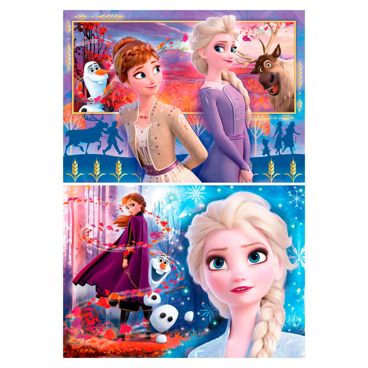 Puzzle Clementoni 2x60pz Frozen 2