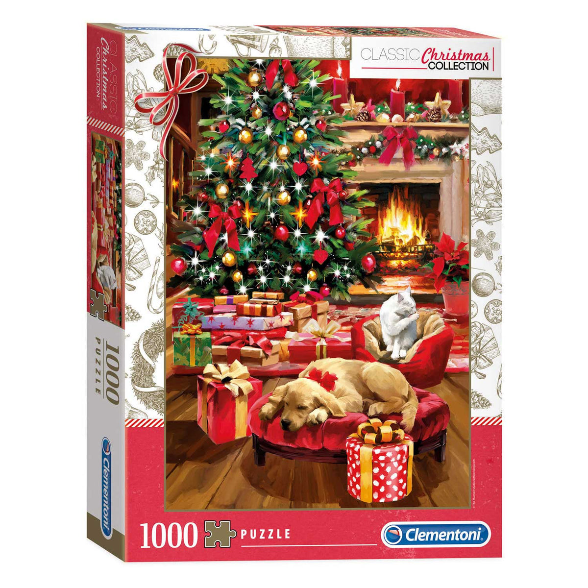 Clementoni Puzzle Natale, 1000 pz.