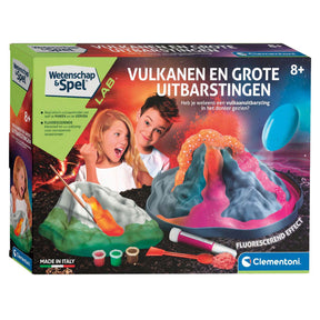 Gioco di scienza Clementoni, vulcani e grandi eruzioni! - 8+ anni - 56052