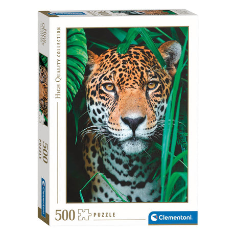 Clementoni Puzzle Jaguar nella giungla, 500st.