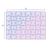 Clementoni SuperColor Puzzle 3x48 pezzi