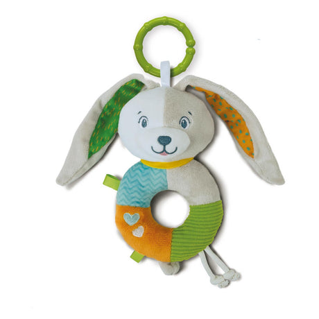 Clementoni baby adorabile coniglietto a sonaglino morbido