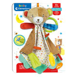 Clementoni baby - orsetto di peluche a sonagli