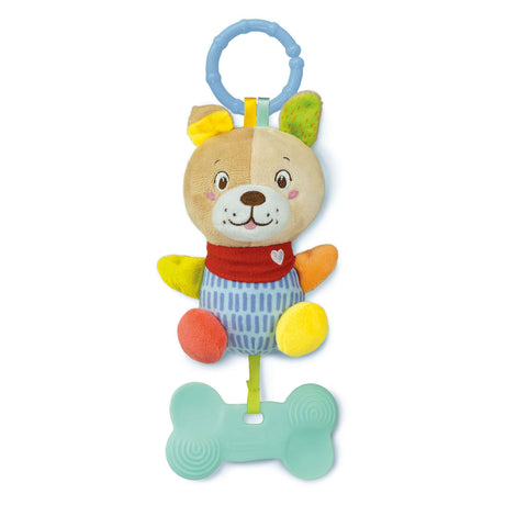 Clementoni baby - cane di peluche a sonagli
