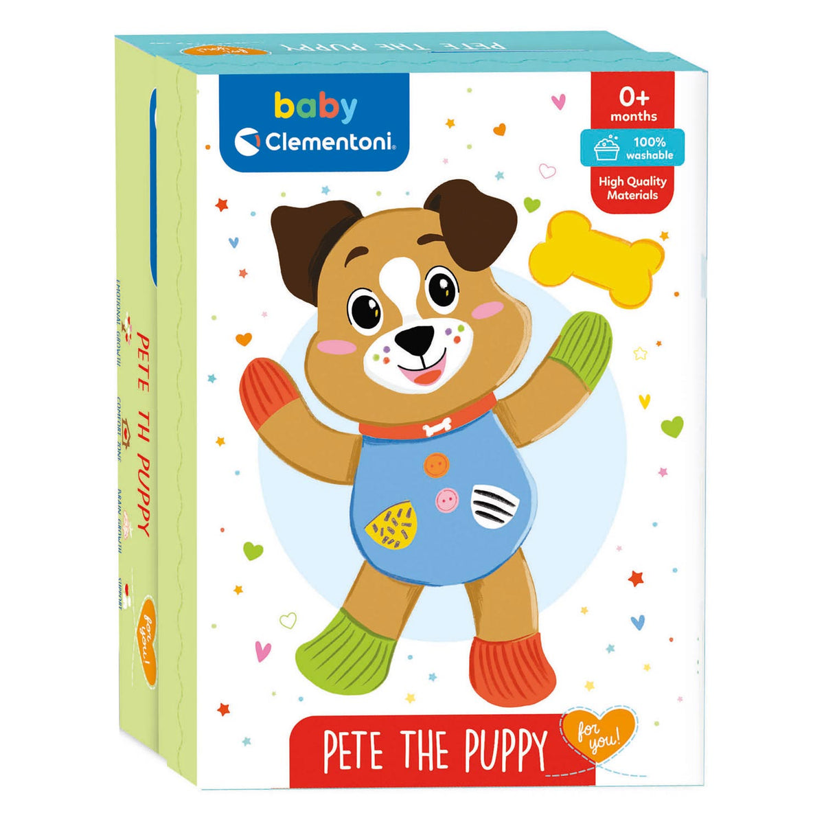 Clementoni baby pluchen coccole pete de cucciolo