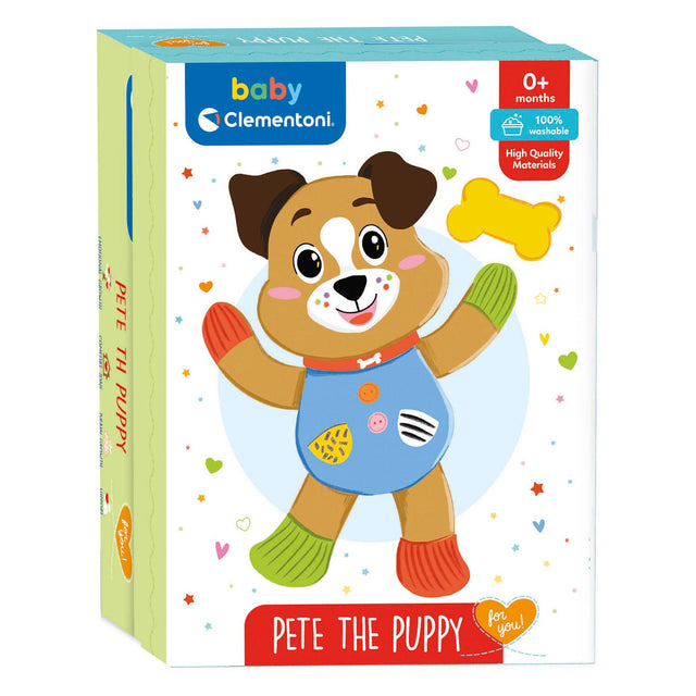 Clementoni baby pluchen coccole pete de cucciolo