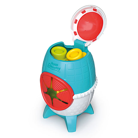 Clementoni baby clemmy - razzo sensoriale con mattoncini