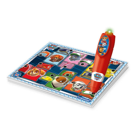 Clementoni imparare giocando - penna interattiva Paw Patrol - più di 200 quiz educativi - giocattoli educativi 3-6 anni