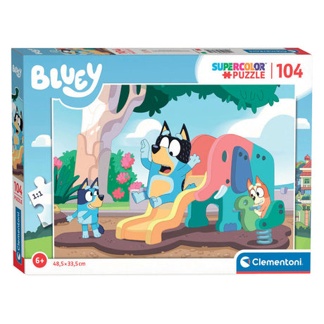 Clementoni - puzzle - 104 pezzi - azzurro - puzzle per bambini - dai 6 anni