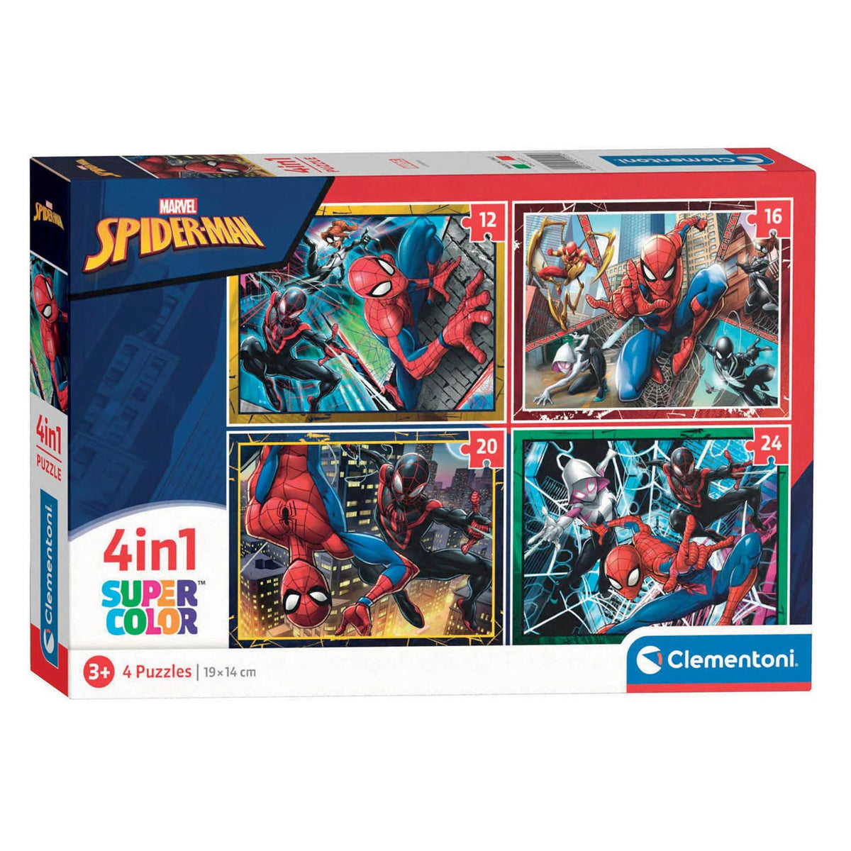 Puzzle Clementoni Marvel Spiderman, 4in1