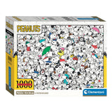 Clementoni - puzzle - 1000 pezzi - noccioline impossibili - puzzle per adulti