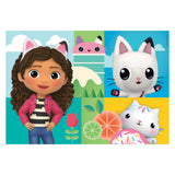 Clementoni puzzle casa delle bambole gabby, 30 pz.
