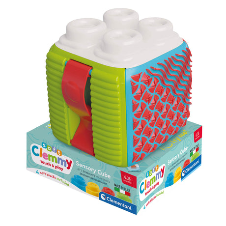 Clementoni baby morbido cubo sensoriale clemmy