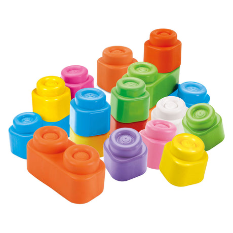 Clementoni baby blocchi clemmy morbidi con custodia - 40pz.
