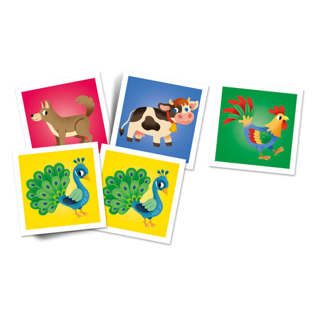 Clementoni - memory per bambini - animali della fattoria - 48 carte - gioco memory - giocattoli educativi - dai 4 anni