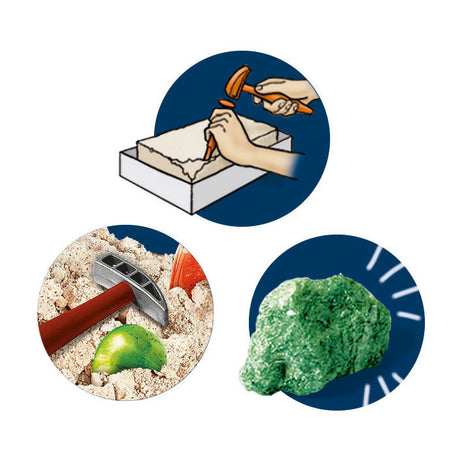 Clementoni Science and Game - Alla ricerca di pietre e minerali