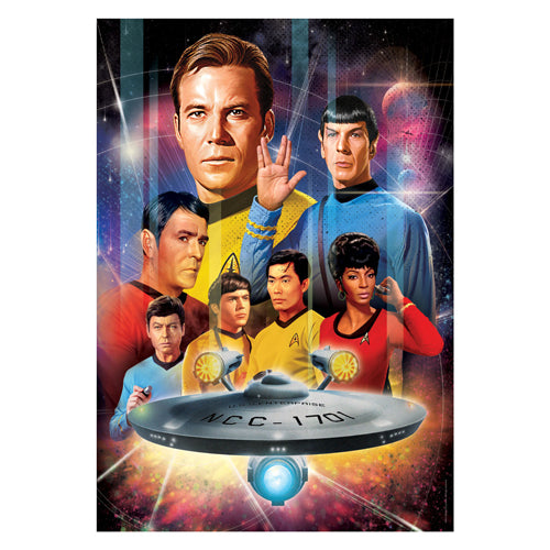 Puzzle Clementoni Star Trek, 500 pezzi.