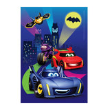 Clementoni - puzzle - 60 pezzi - batwheels - puzzle per bambini dai 4 anni
