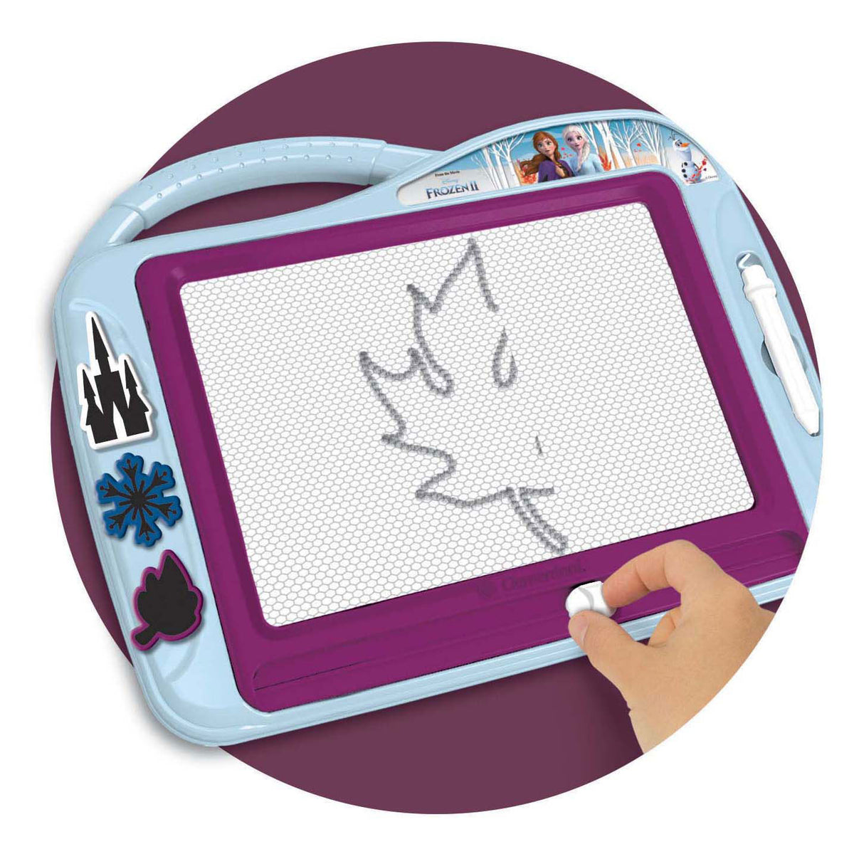 Tavolo da disegno magnetico Clementoni Frozen