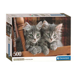Puzzle Clementoni gattini, 500 pz.