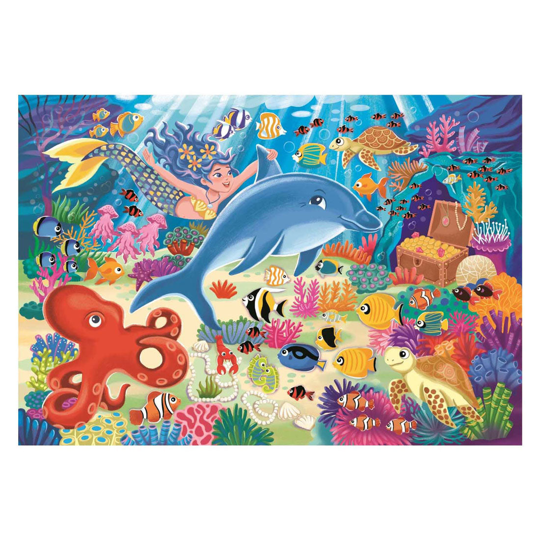 Puzzle Clementoni Divertimento sottomarino, 30 pz.