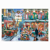 Puzzle Clementoni Puzzle natalizio 500 pezzi Poster del villaggio innevato.