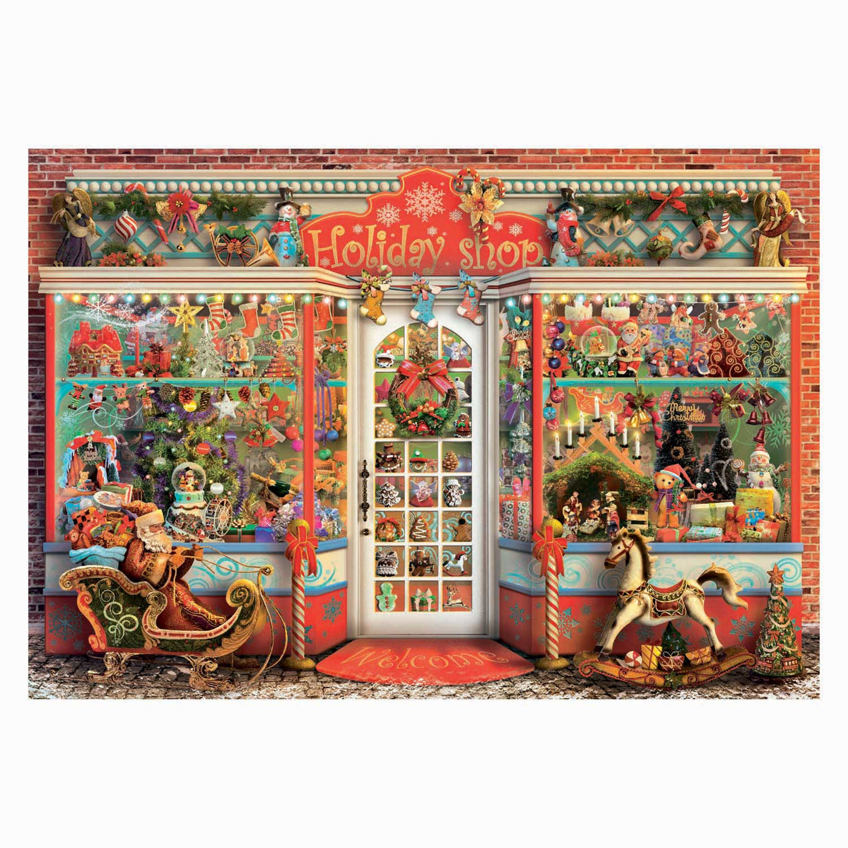 Puzzle Clementoni Negozio di Natale - 1000 pz.