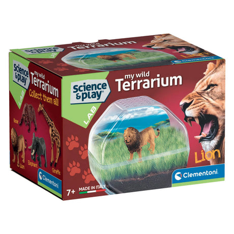 Leone selvatico da terrario Clementoni | 2 pezzi