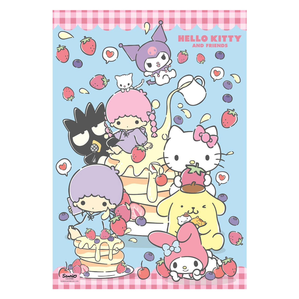 Clementoni – 37117 – puzzle – 1000 pezzi – hello kitty