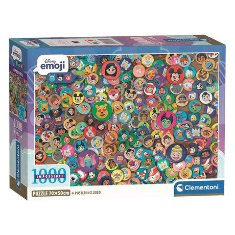 Puzzle impossibile Clementoni Disney - 1000 pz.