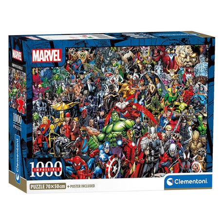 Puzzle Impossibile Clementoni Marvel - 1000 pz.